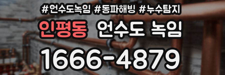 인평동 언수도 녹임