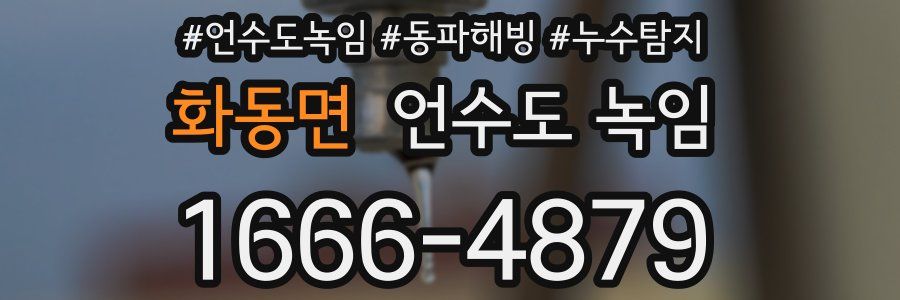 화동면 언수도 녹임