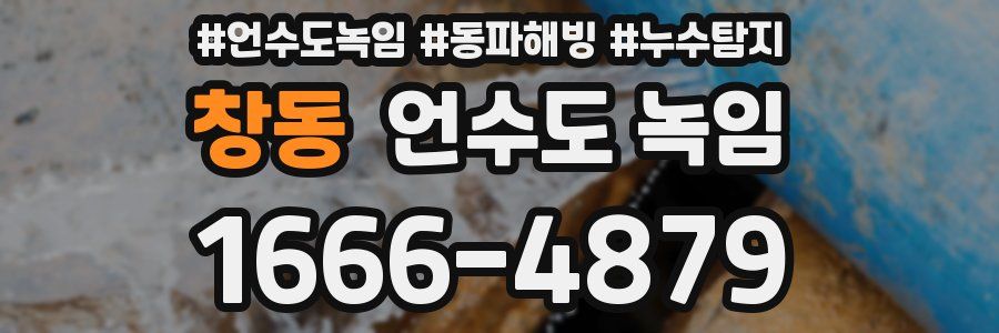 창동 언수도 녹임