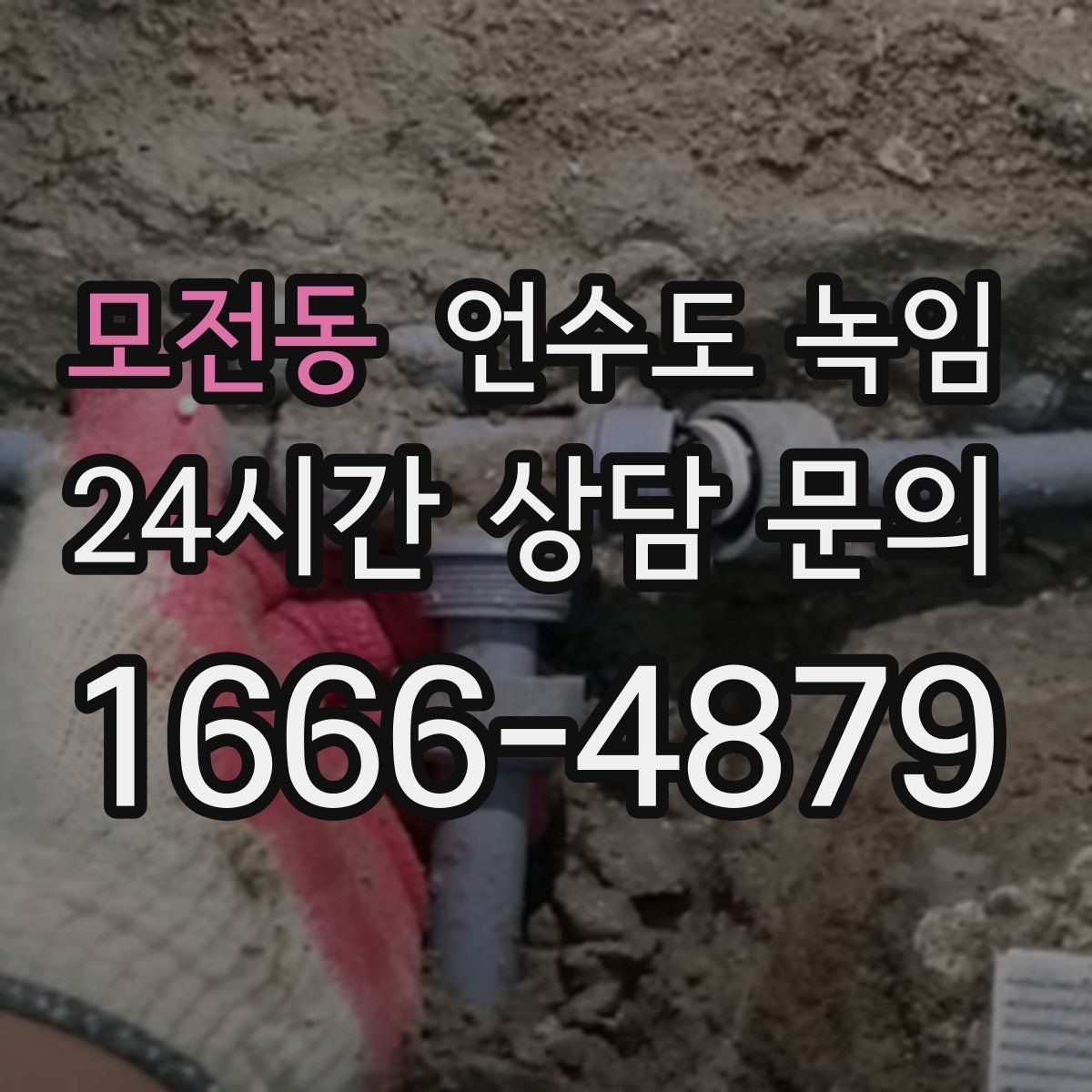 모전동 언수도 녹임