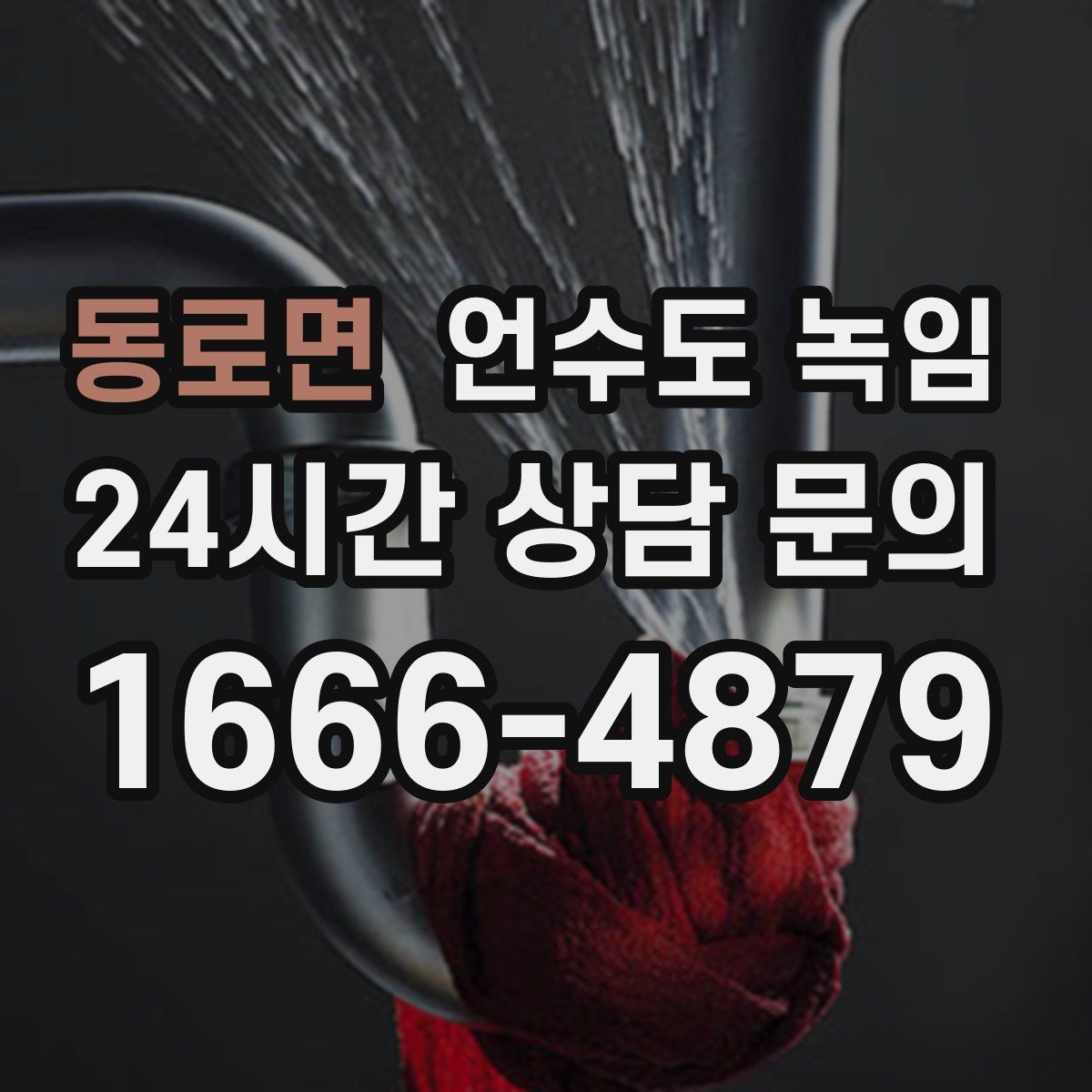 동로면 언수도 녹임