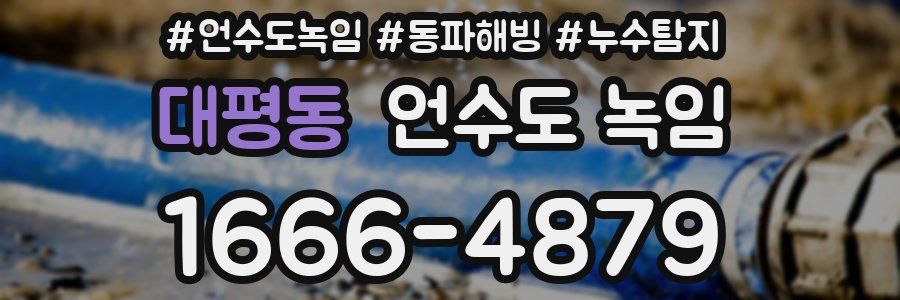 대평동 언수도 녹임