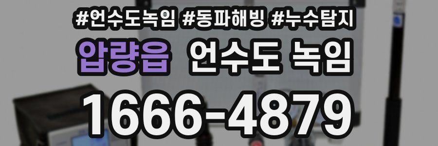 압량읍 언수도 녹임
