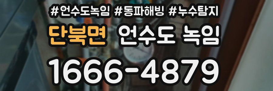 단북면 언수도 녹임