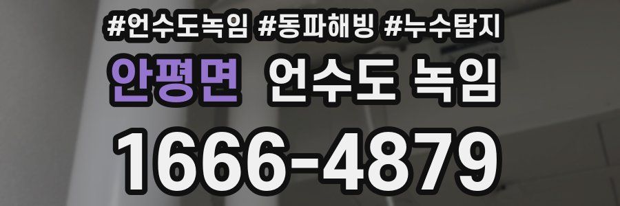 안평면 언수도 녹임