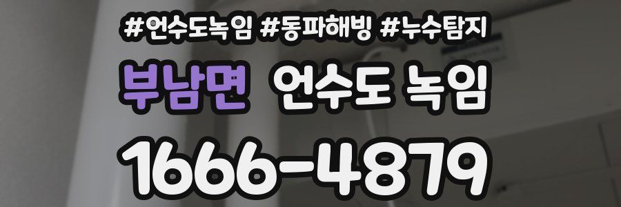 부남면 언수도 녹임