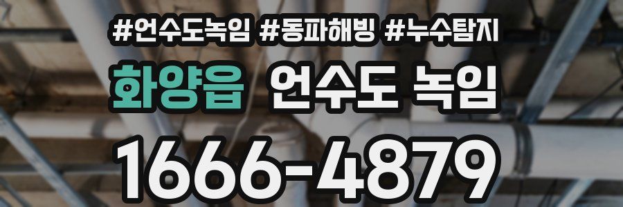 화양읍 언수도 녹임