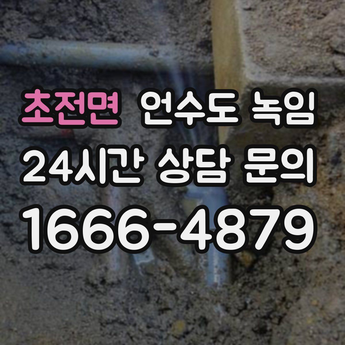 초전면 언수도 녹임