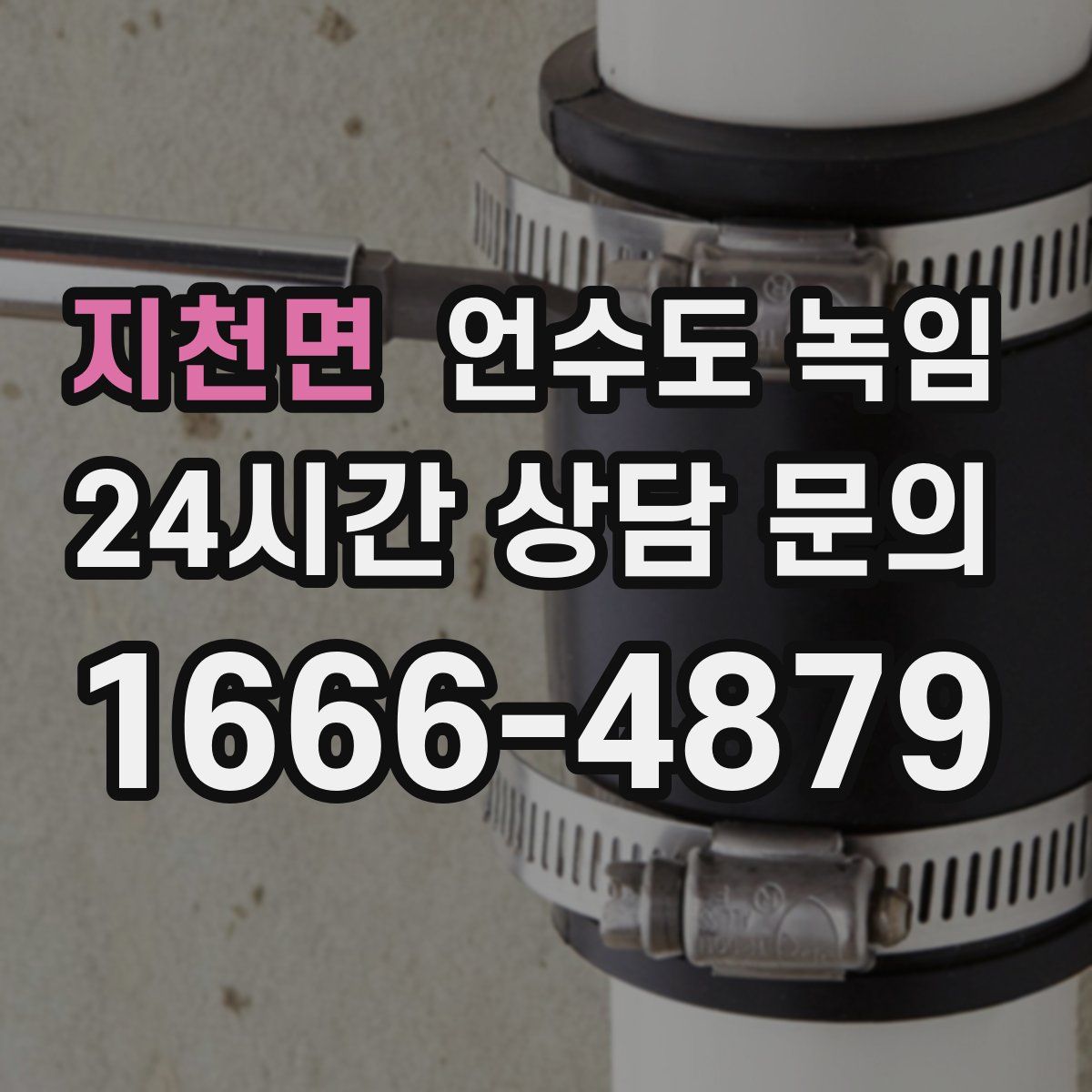 지천면 언수도 녹임