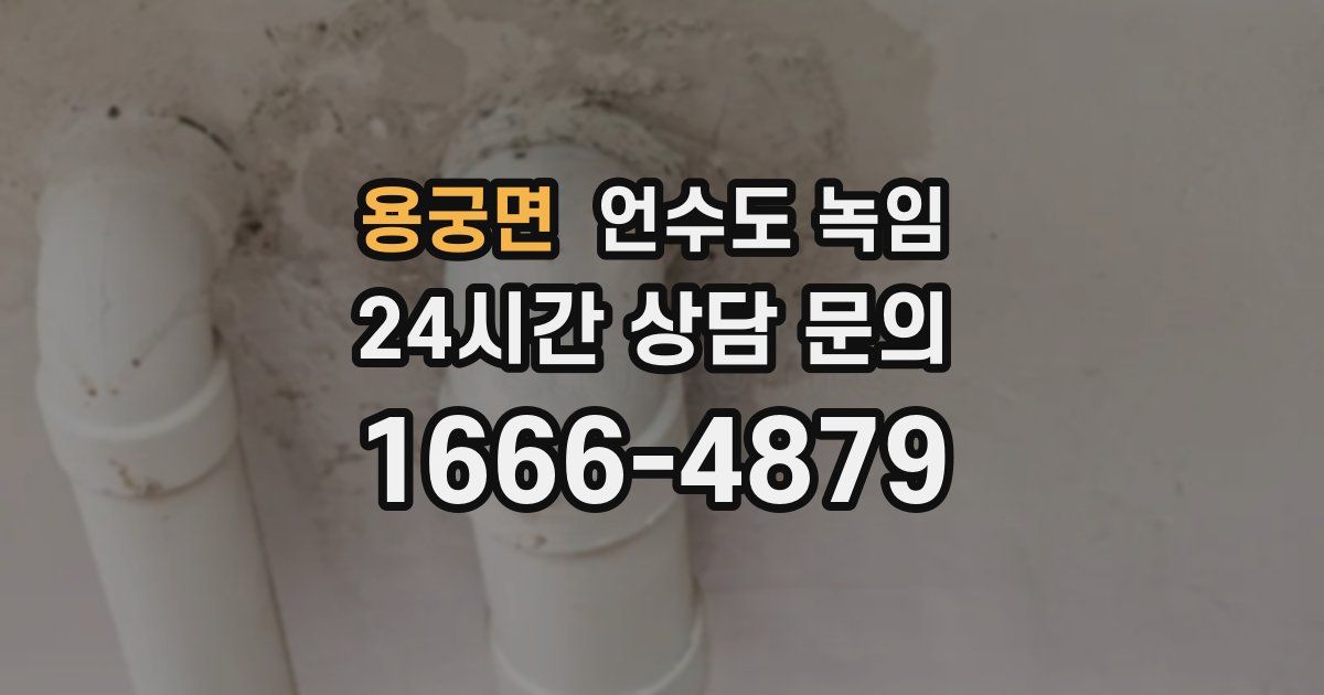 용궁면 언수도 녹임