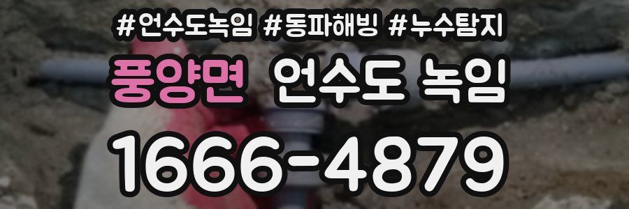 풍양면 언수도 녹임