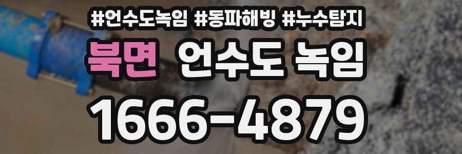 북면 언수도 녹임