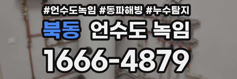 북동 언수도 녹임