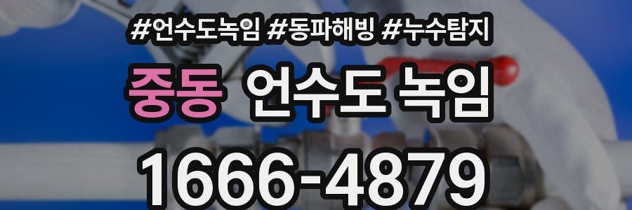 중동 언수도 녹임