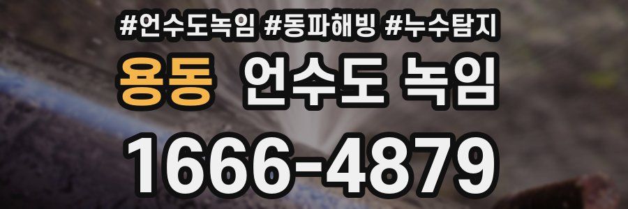 용동 언수도 녹임