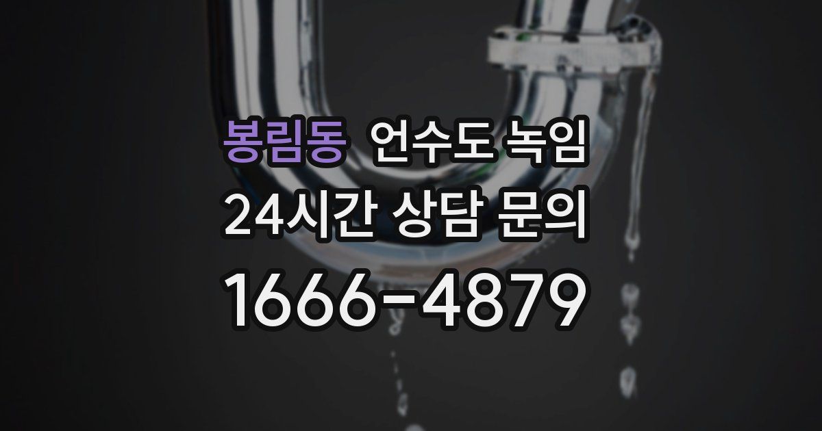 봉림동 언수도 녹임
