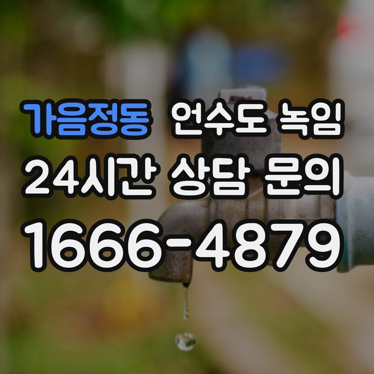 가음정동 언수도 녹임