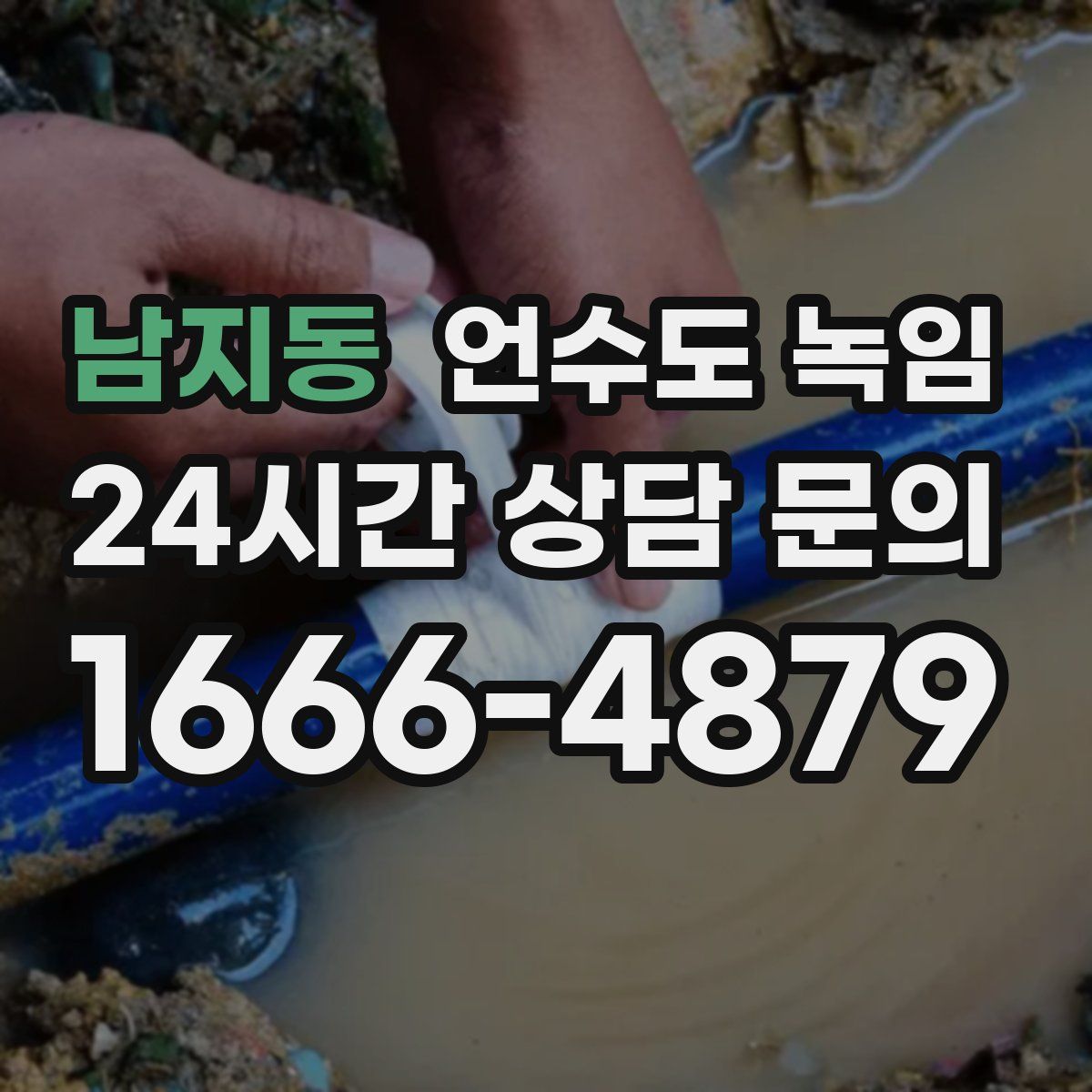 남지동 언수도 녹임