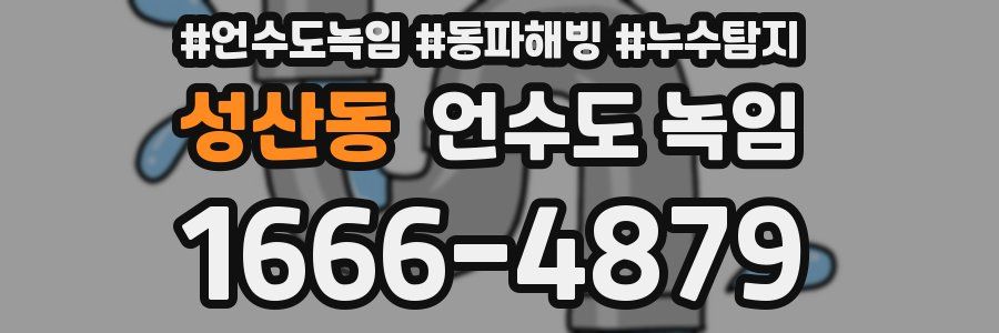 성산동 언수도 녹임