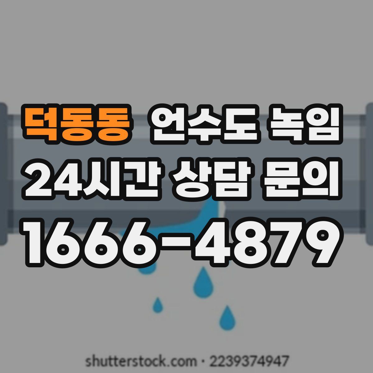 덕동동 언수도 녹임