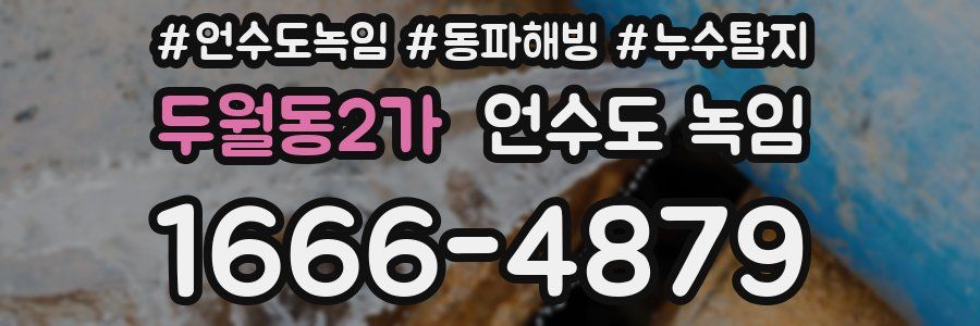 두월동2가 언수도 녹임