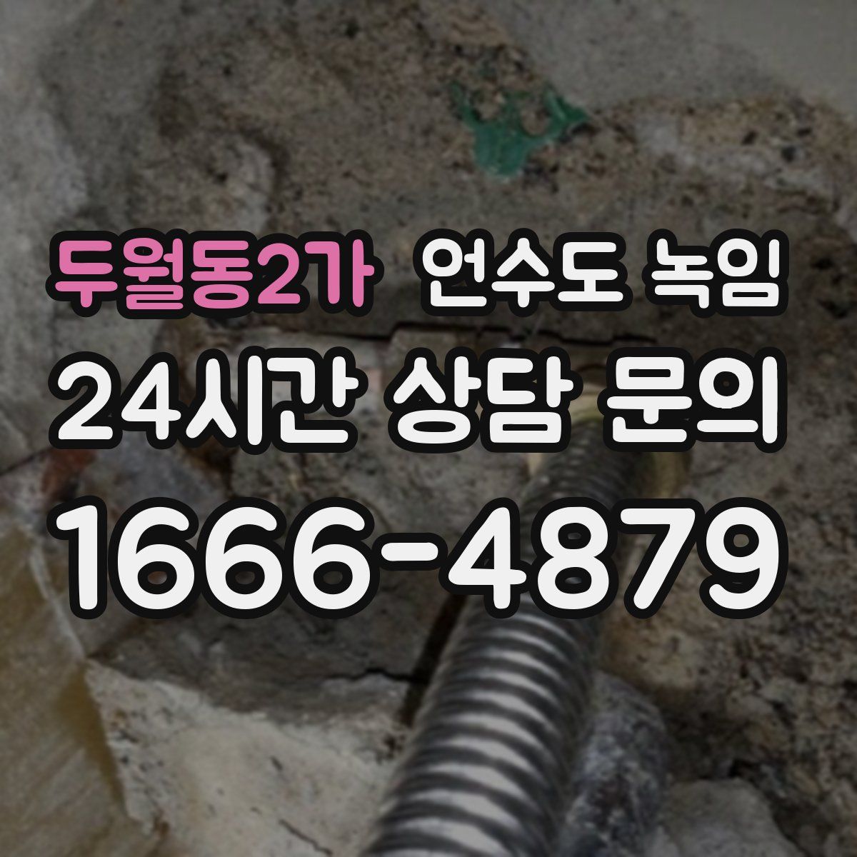 두월동2가 언수도 녹임