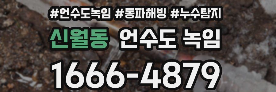 신월동 언수도 녹임