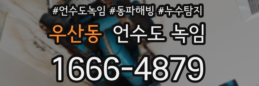 우산동 언수도 녹임