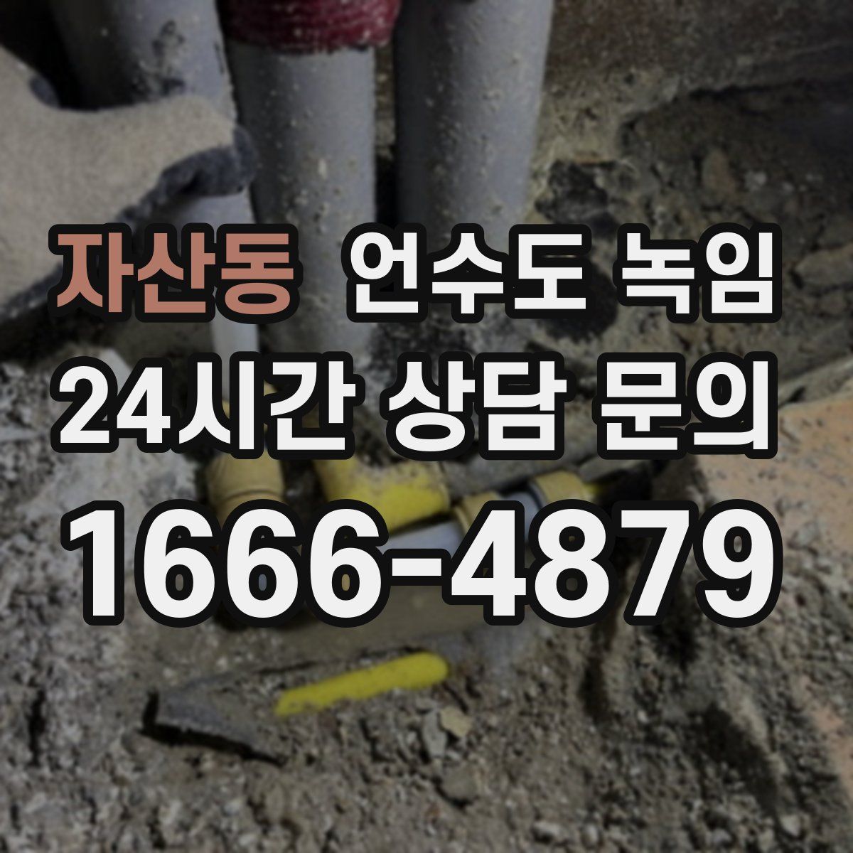 자산동 언수도 녹임