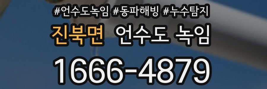 진북면 언수도 녹임