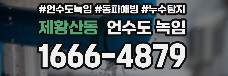 제황산동 언수도 녹임