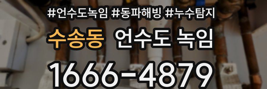 수송동 언수도 녹임