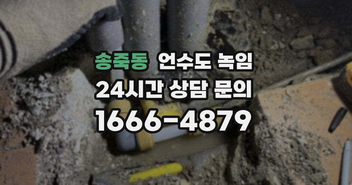 송죽동 언수도 녹임