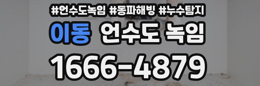 이동 언수도 녹임