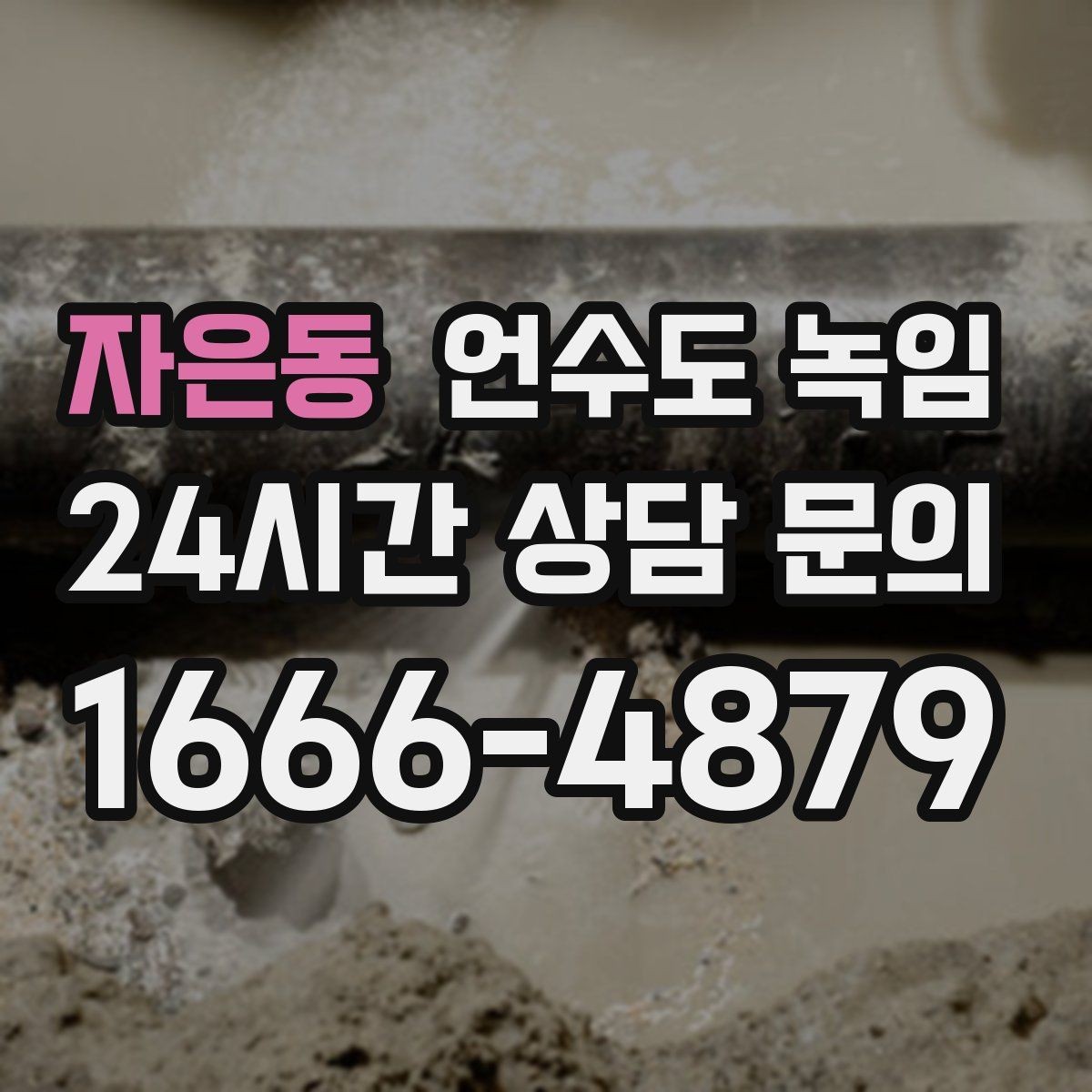 자은동 언수도 녹임 냉수 온수 비교로 결빙 지점 찾기