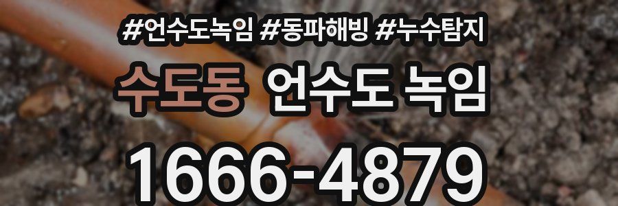 수도동 언수도 녹임