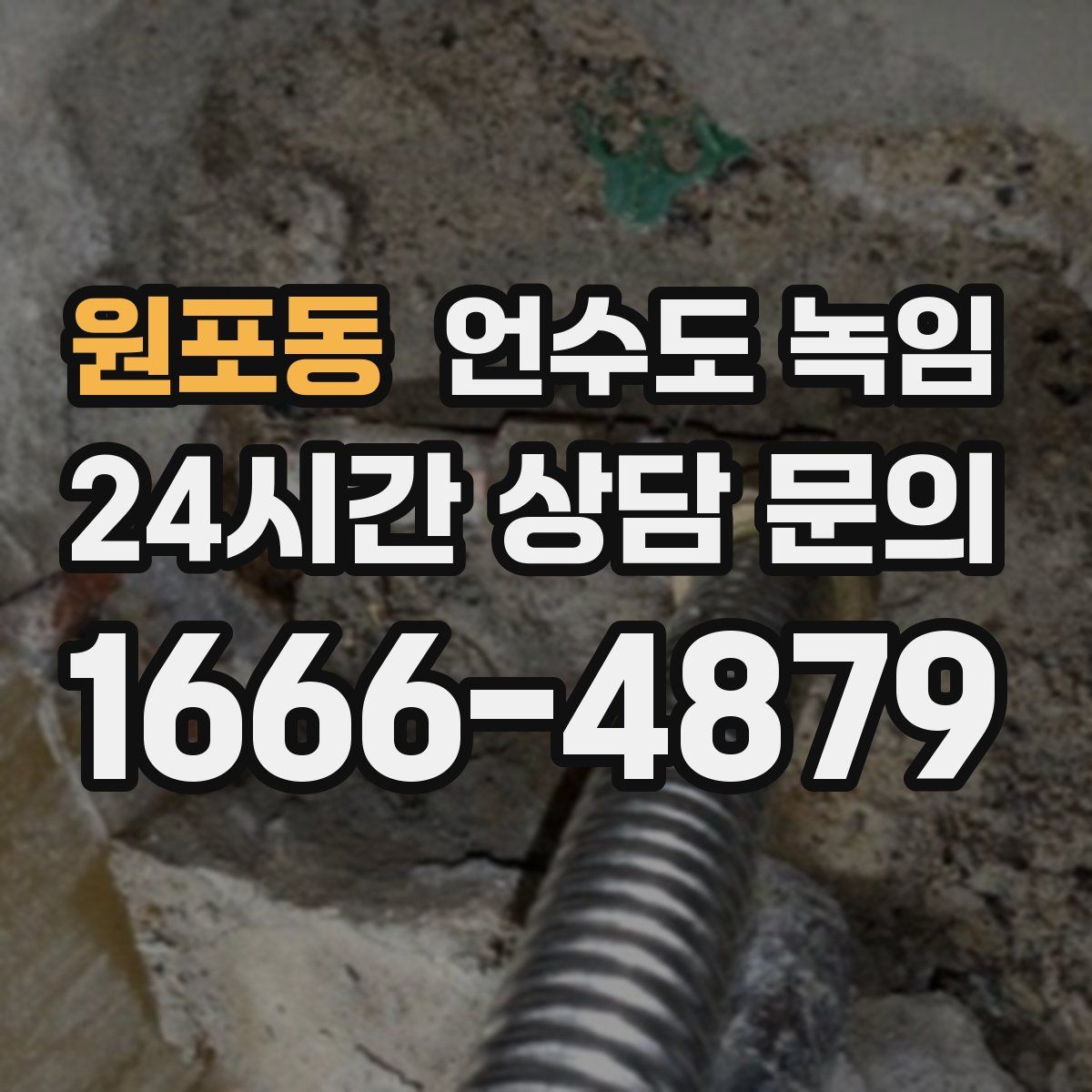 원포동 언수도 녹임