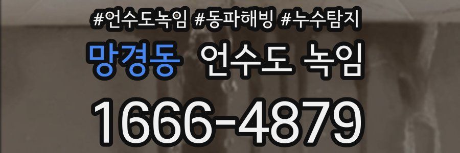 망경동 언수도 녹임