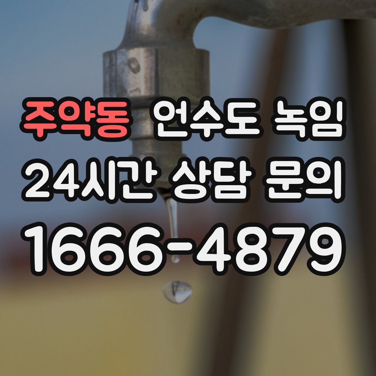 주약동 언수도 녹임