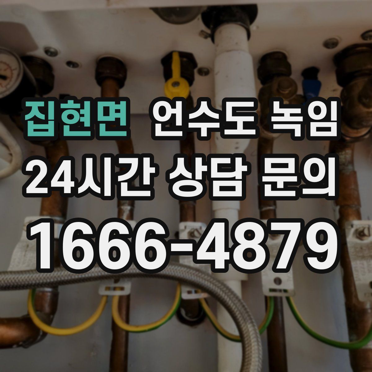 집현면 언수도 녹임