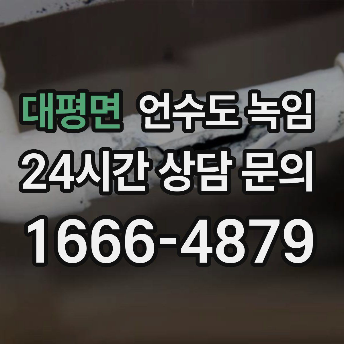 대평면 언수도 녹임