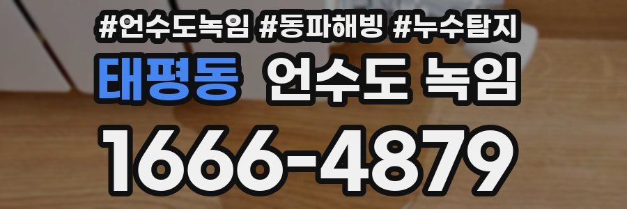 태평동 언수도 녹임