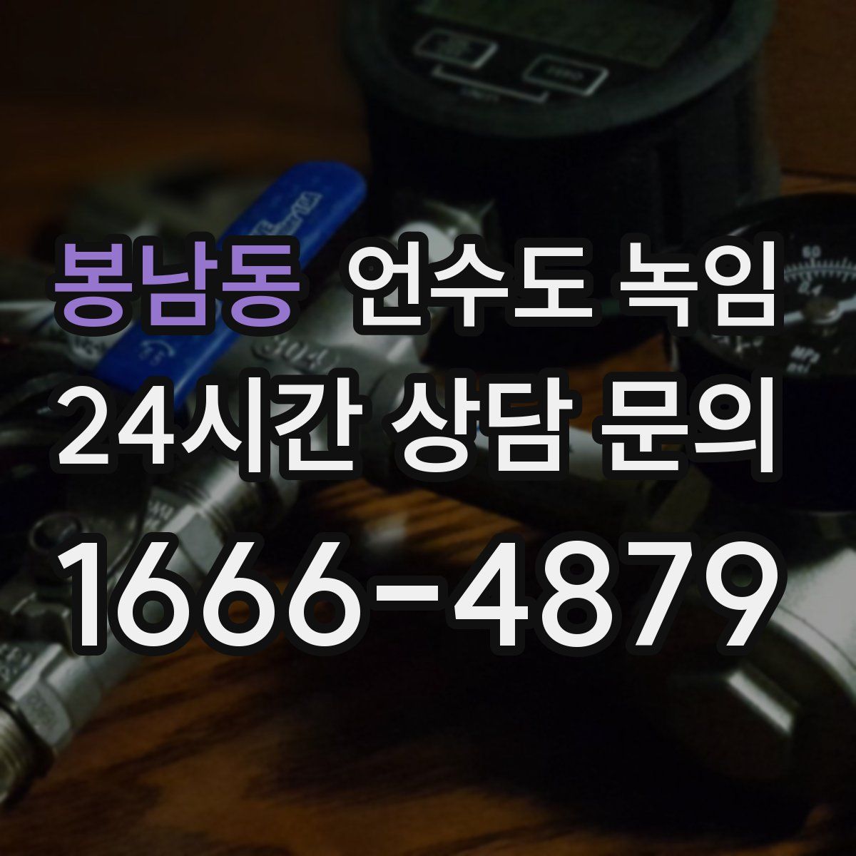 봉남동 언수도 녹임