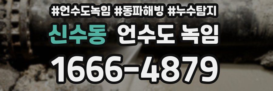 신수동 언수도 녹임