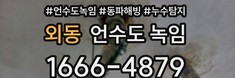 외동 언수도 녹임