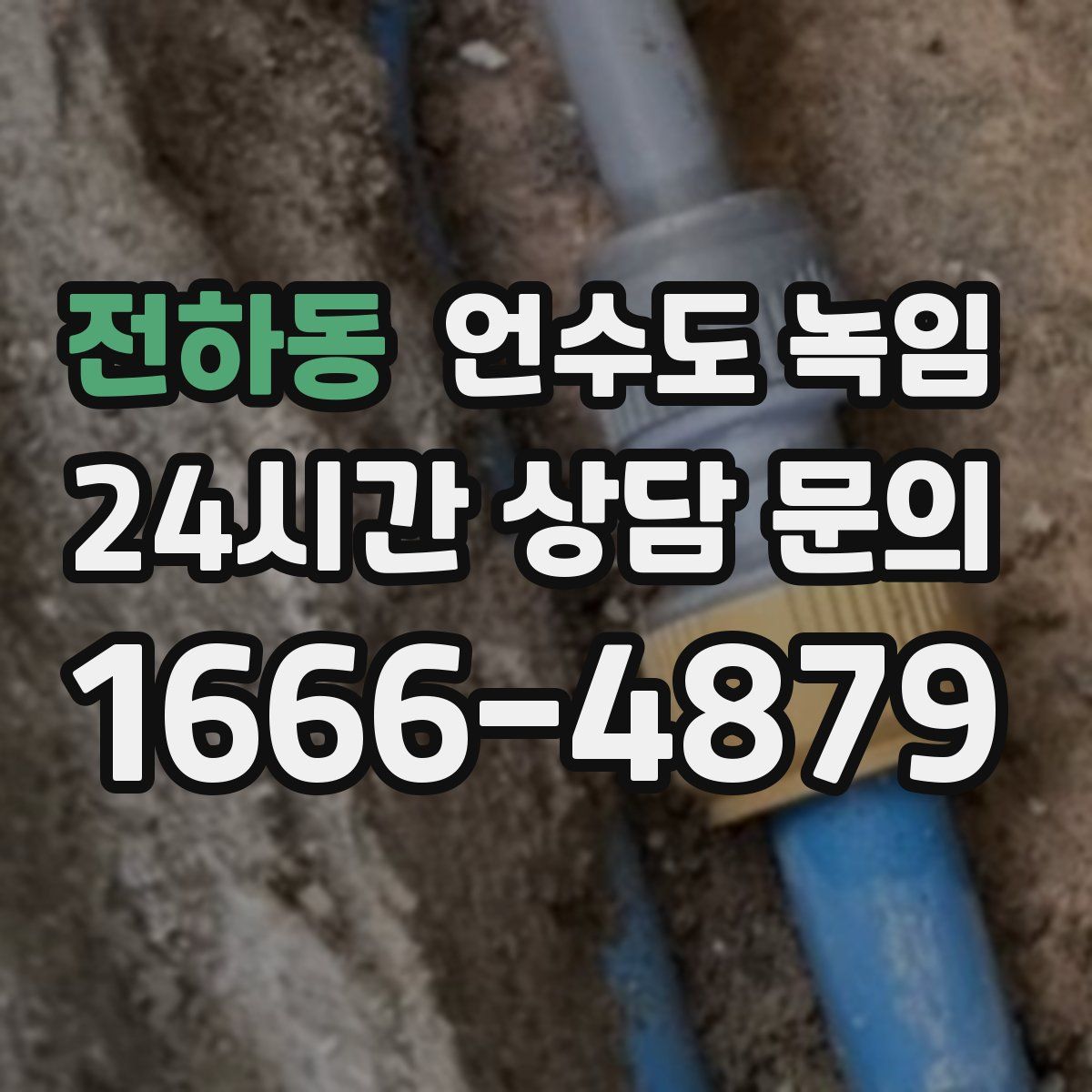 전하동 언수도 녹임