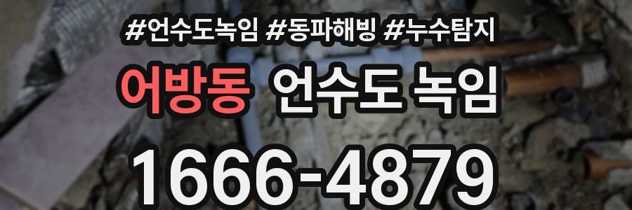 어방동 언수도 녹임