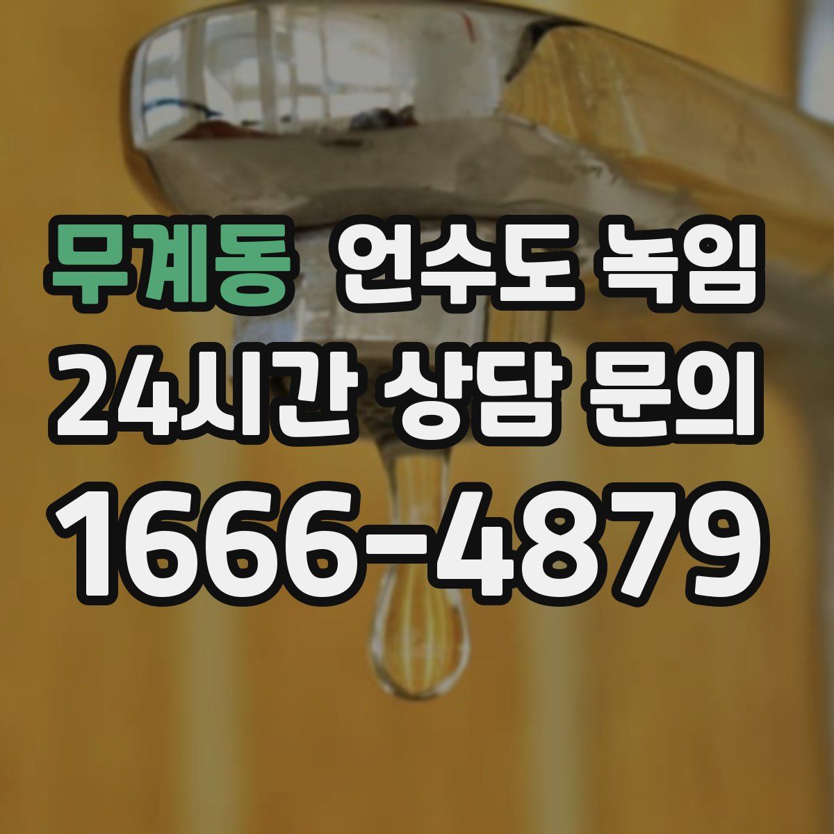 무계동 언수도 녹임