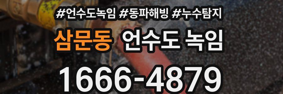 삼문동 언수도 녹임