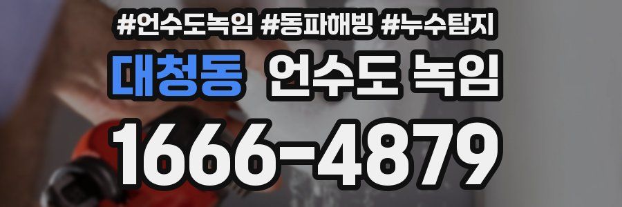 대청동 언수도 녹임